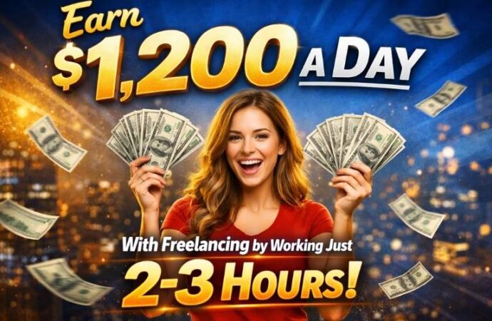 Earn $1,200 a Day with Freelancing by Working Just 2–3 Hours!